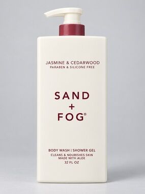 Sand + Fog Jasmine & Cedarwood Body Wash & Shower Gel 32 fl oz
